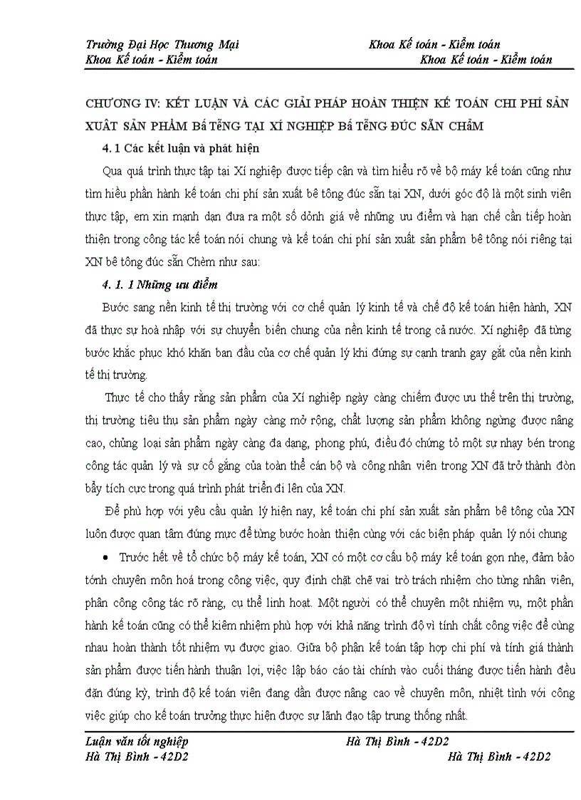 image for page Kế toán chi phí sản xuất sản phẩm bê tông tại Xí nghiệp bê tông đúc sẵn Chèm – công ty CP bê tông xây dựng Hà Nội