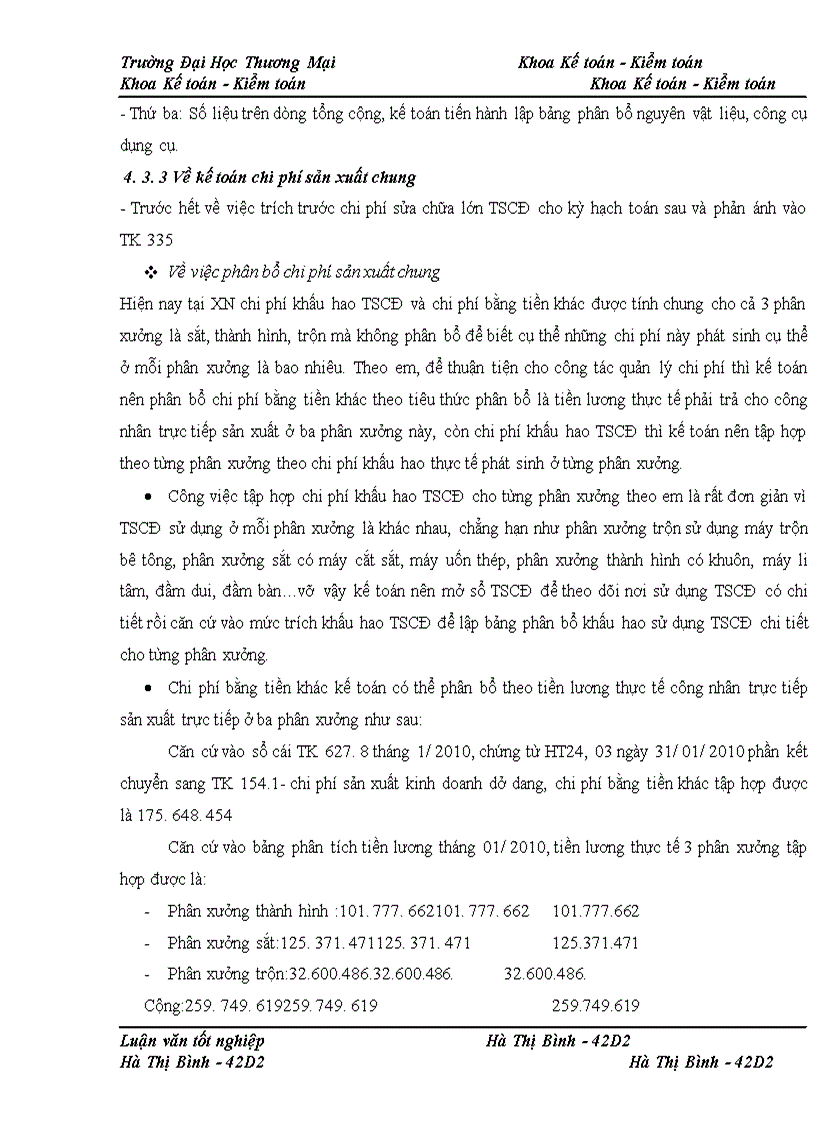 image for page Kế toán chi phí sản xuất sản phẩm bê tông tại Xí nghiệp bê tông đúc sẵn Chèm – công ty CP bê tông xây dựng Hà Nội