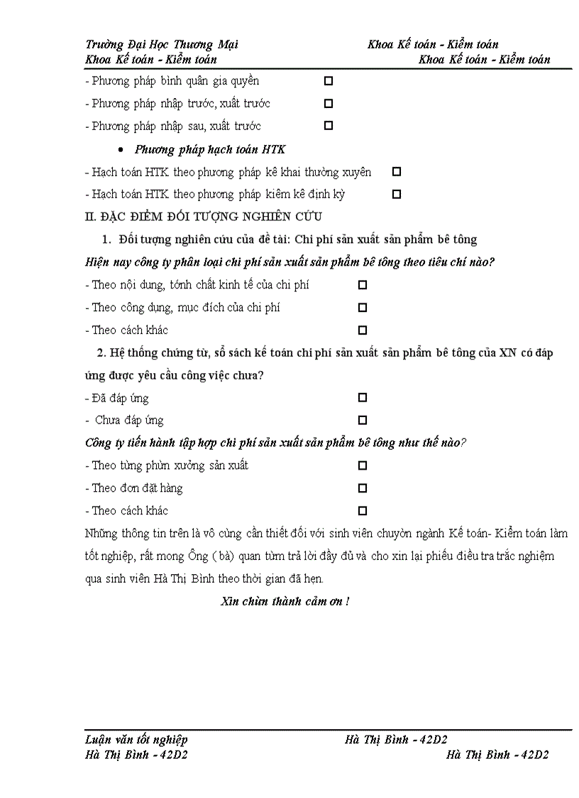 image for page Kế toán chi phí sản xuất sản phẩm bê tông tại Xí nghiệp bê tông đúc sẵn Chèm – công ty CP bê tông xây dựng Hà Nội