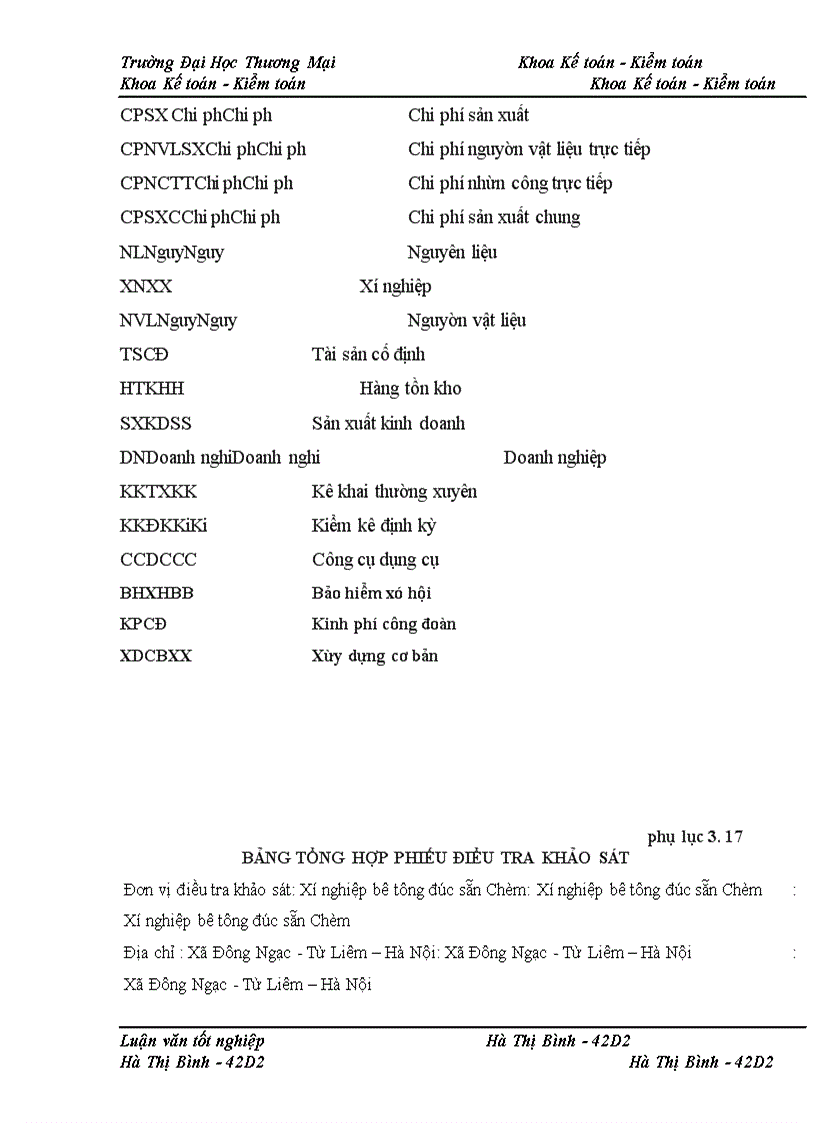 image for page Kế toán chi phí sản xuất sản phẩm bê tông tại Xí nghiệp bê tông đúc sẵn Chèm – công ty CP bê tông xây dựng Hà Nội