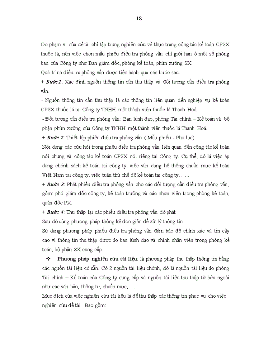 image for page Kế toán chi phí sản xuất thuốc lá tại Công ty TNHH một thành viên thuốc lá Thanh Hoá – Thực trạng và giải pháp