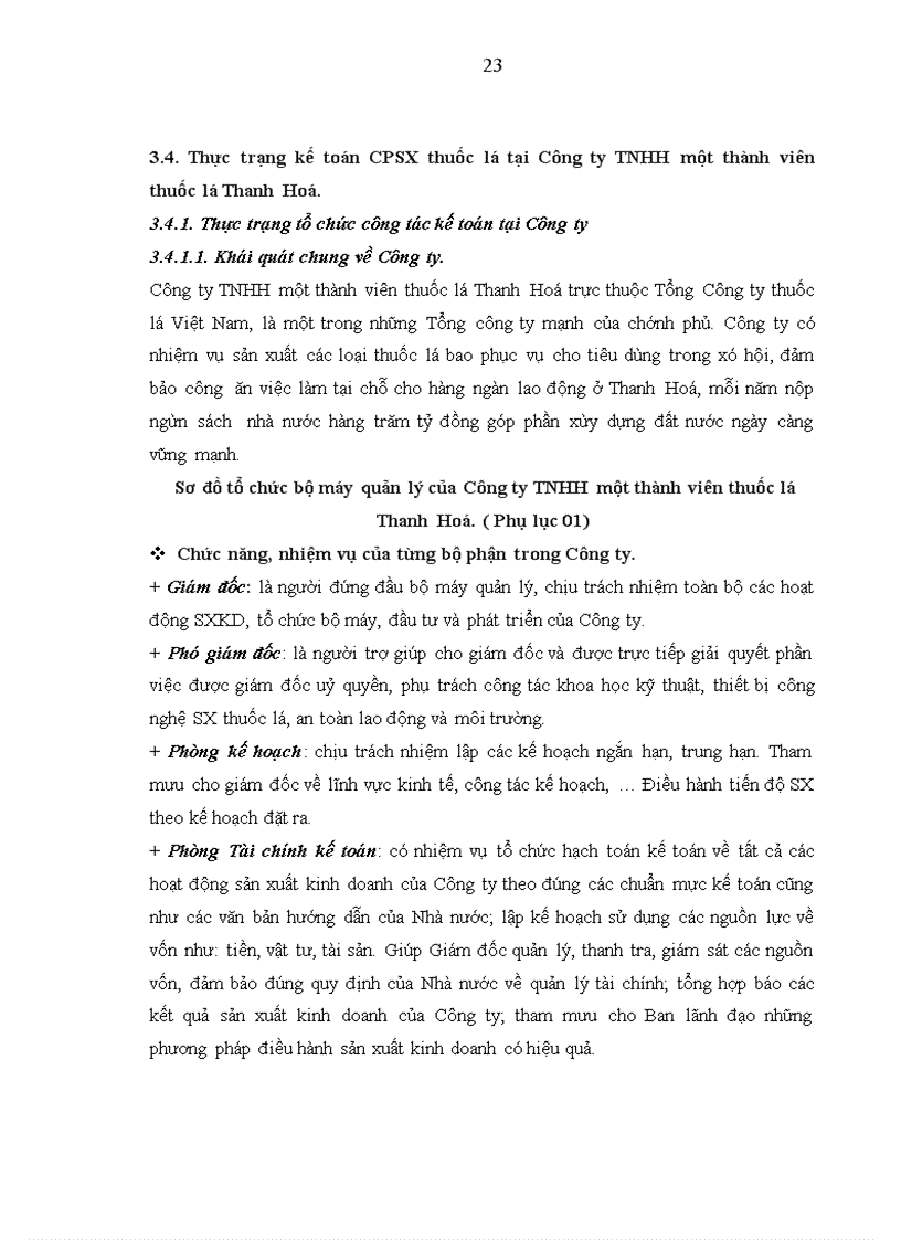 image for page Kế toán chi phí sản xuất thuốc lá tại Công ty TNHH một thành viên thuốc lá Thanh Hoá – Thực trạng và giải pháp