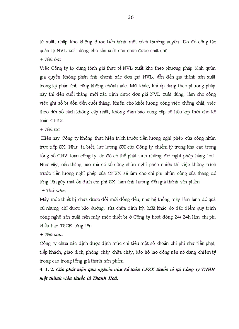 image for page Kế toán chi phí sản xuất thuốc lá tại Công ty TNHH một thành viên thuốc lá Thanh Hoá – Thực trạng và giải pháp
