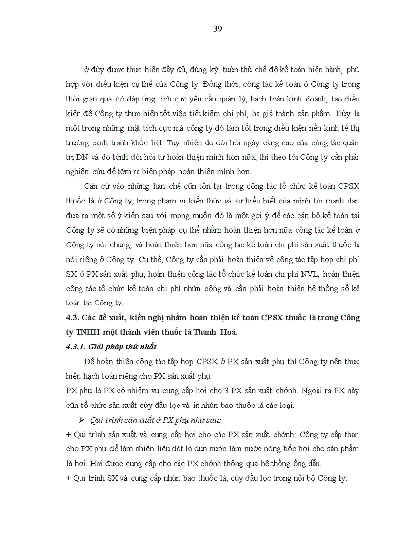image for page Kế toán chi phí sản xuất thuốc lá tại Công ty TNHH một thành viên thuốc lá Thanh Hoá – Thực trạng và giải pháp