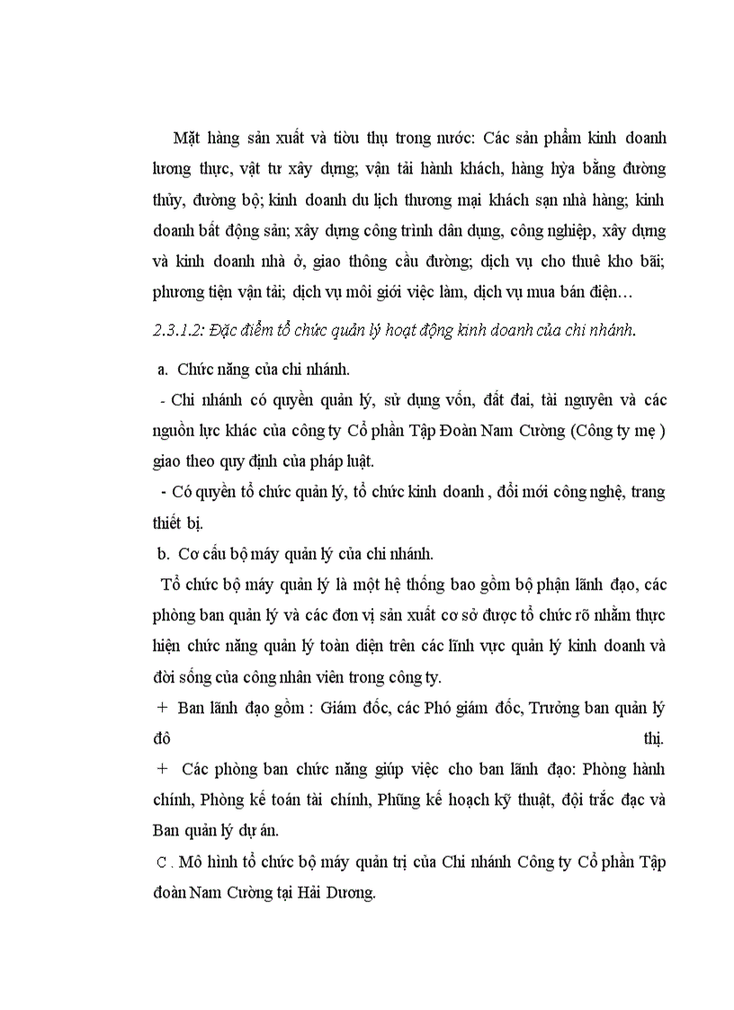 image for page Kế toán phải trả người bán tại chi nhánh công ty cổ phần tập đoàn Nam Cường tại Hải Dương