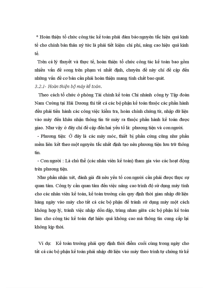 image for page Kế toán phải trả người bán tại chi nhánh công ty cổ phần tập đoàn Nam Cường tại Hải Dương