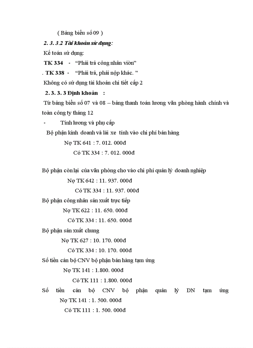 image for page Kế toán tiền lương và các khoản trích theo lương tại công ty TNHH HÀ HƯNG