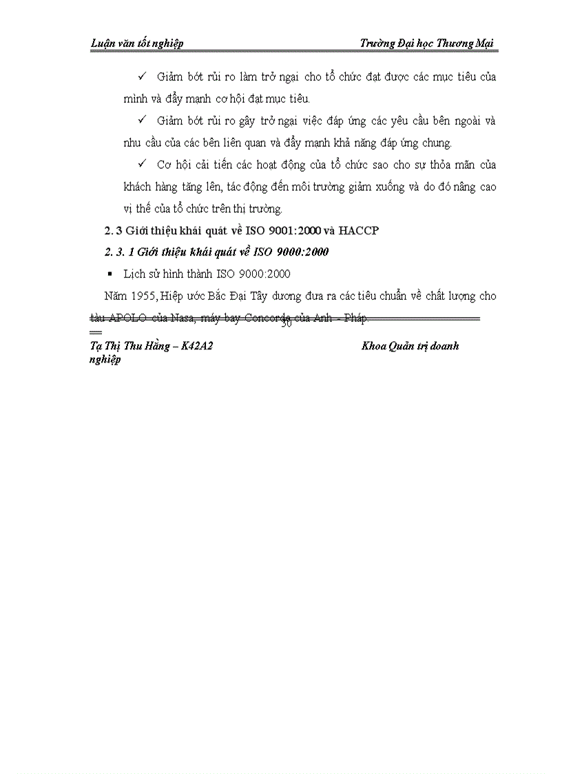 image for page Giải pháp duy trì hệ thống quản trị tích hợp: ISO 9001:2000, HACCP tại Công ty CP Thực phẩm Đức Việt