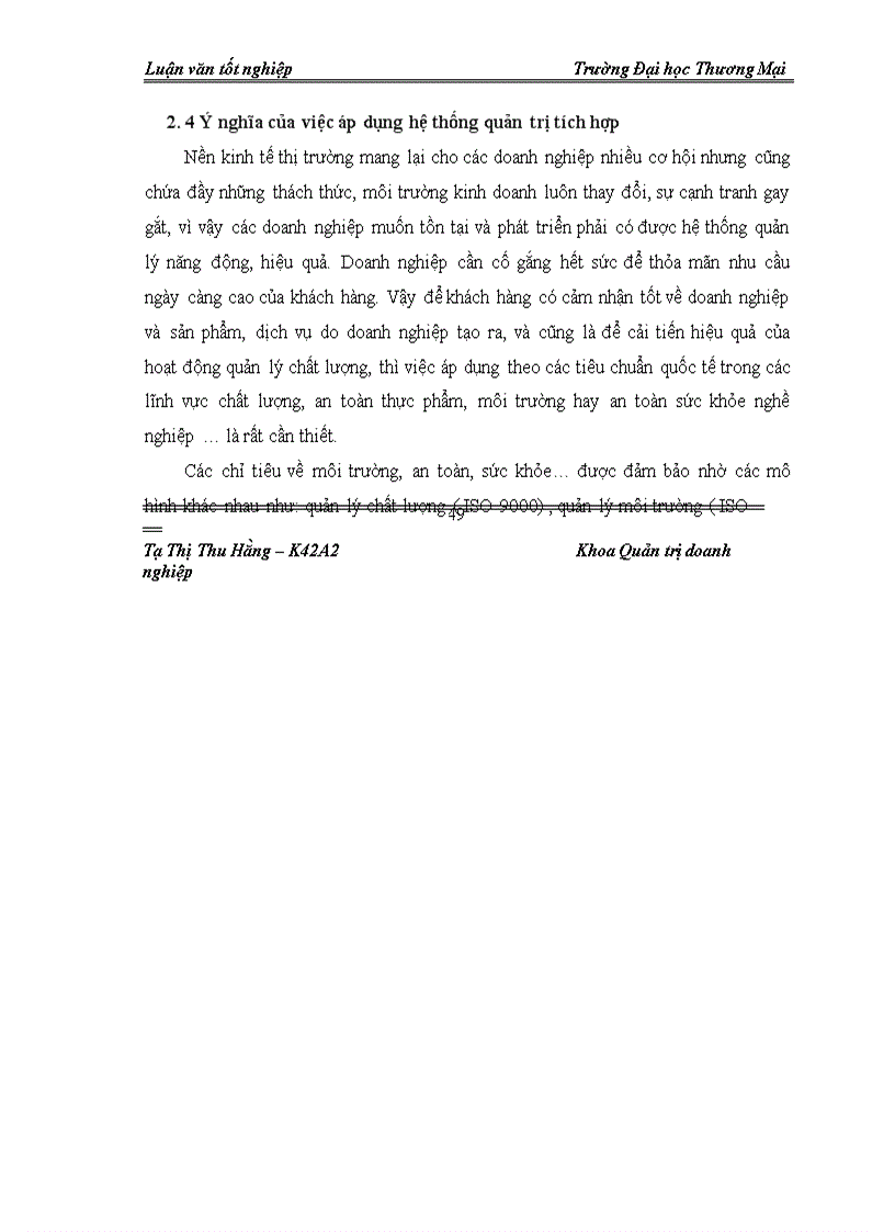 image for page Giải pháp duy trì hệ thống quản trị tích hợp: ISO 9001:2000, HACCP tại Công ty CP Thực phẩm Đức Việt