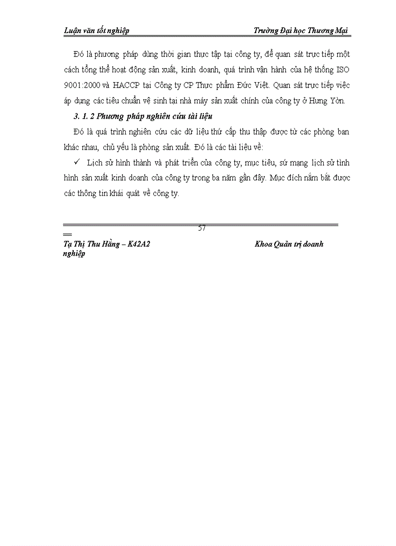 image for page Giải pháp duy trì hệ thống quản trị tích hợp: ISO 9001:2000, HACCP tại Công ty CP Thực phẩm Đức Việt