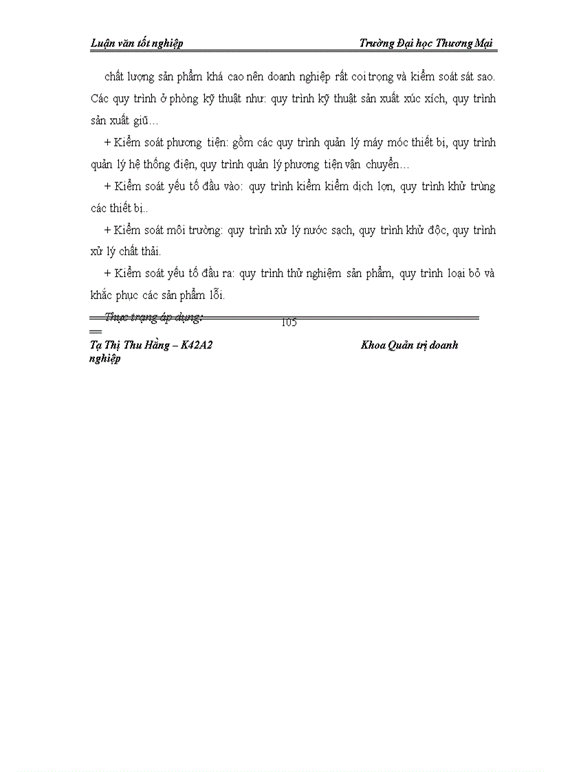 image for page Giải pháp duy trì hệ thống quản trị tích hợp: ISO 9001:2000, HACCP tại Công ty CP Thực phẩm Đức Việt