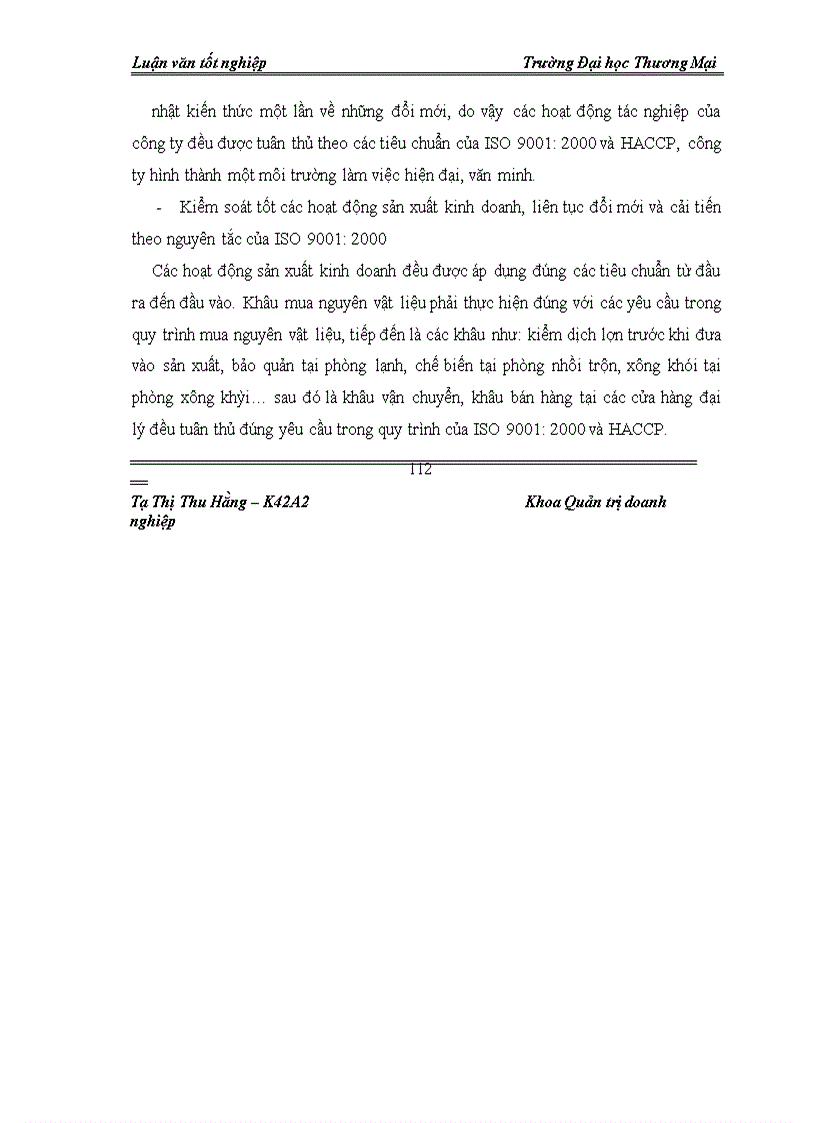 image for page Giải pháp duy trì hệ thống quản trị tích hợp: ISO 9001:2000, HACCP tại Công ty CP Thực phẩm Đức Việt