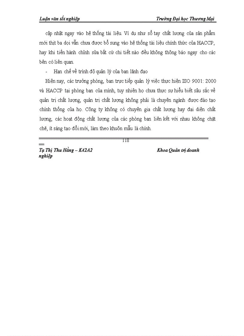 image for page Giải pháp duy trì hệ thống quản trị tích hợp: ISO 9001:2000, HACCP tại Công ty CP Thực phẩm Đức Việt