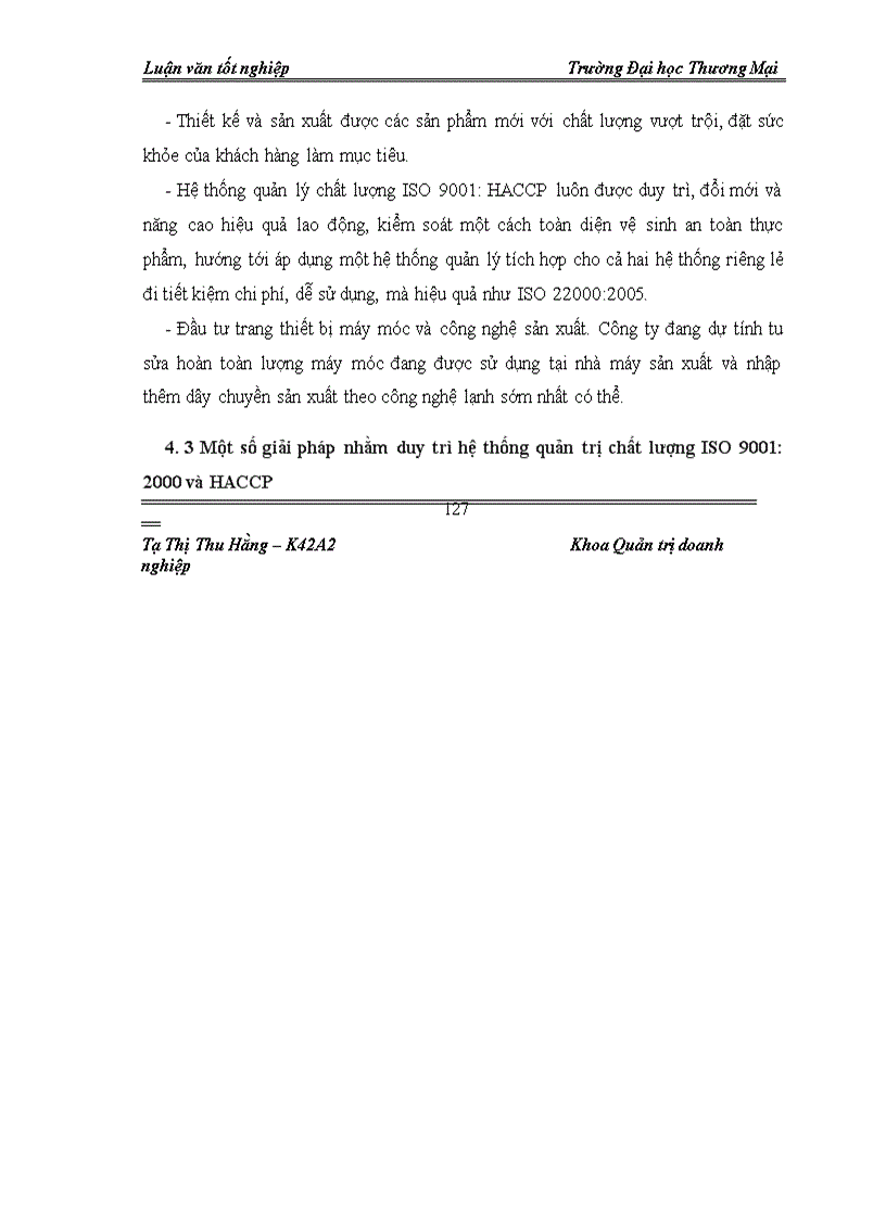 image for page Giải pháp duy trì hệ thống quản trị tích hợp: ISO 9001:2000, HACCP tại Công ty CP Thực phẩm Đức Việt