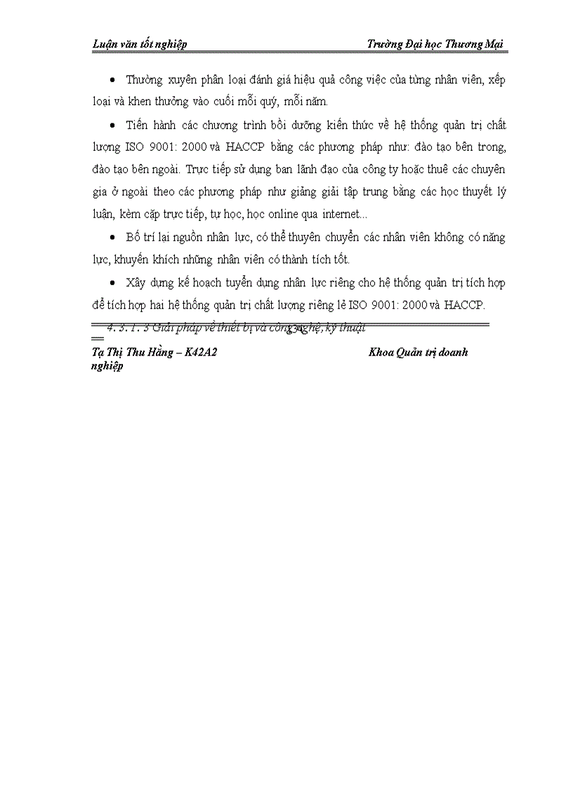 image for page Giải pháp duy trì hệ thống quản trị tích hợp: ISO 9001:2000, HACCP tại Công ty CP Thực phẩm Đức Việt