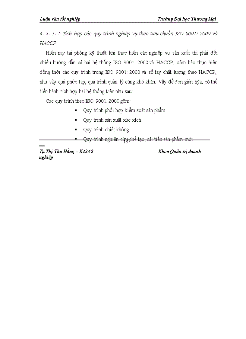 image for page Giải pháp duy trì hệ thống quản trị tích hợp: ISO 9001:2000, HACCP tại Công ty CP Thực phẩm Đức Việt