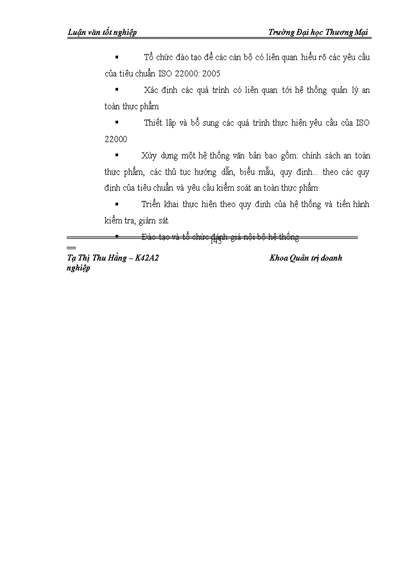 image for page Giải pháp duy trì hệ thống quản trị tích hợp: ISO 9001:2000, HACCP tại Công ty CP Thực phẩm Đức Việt