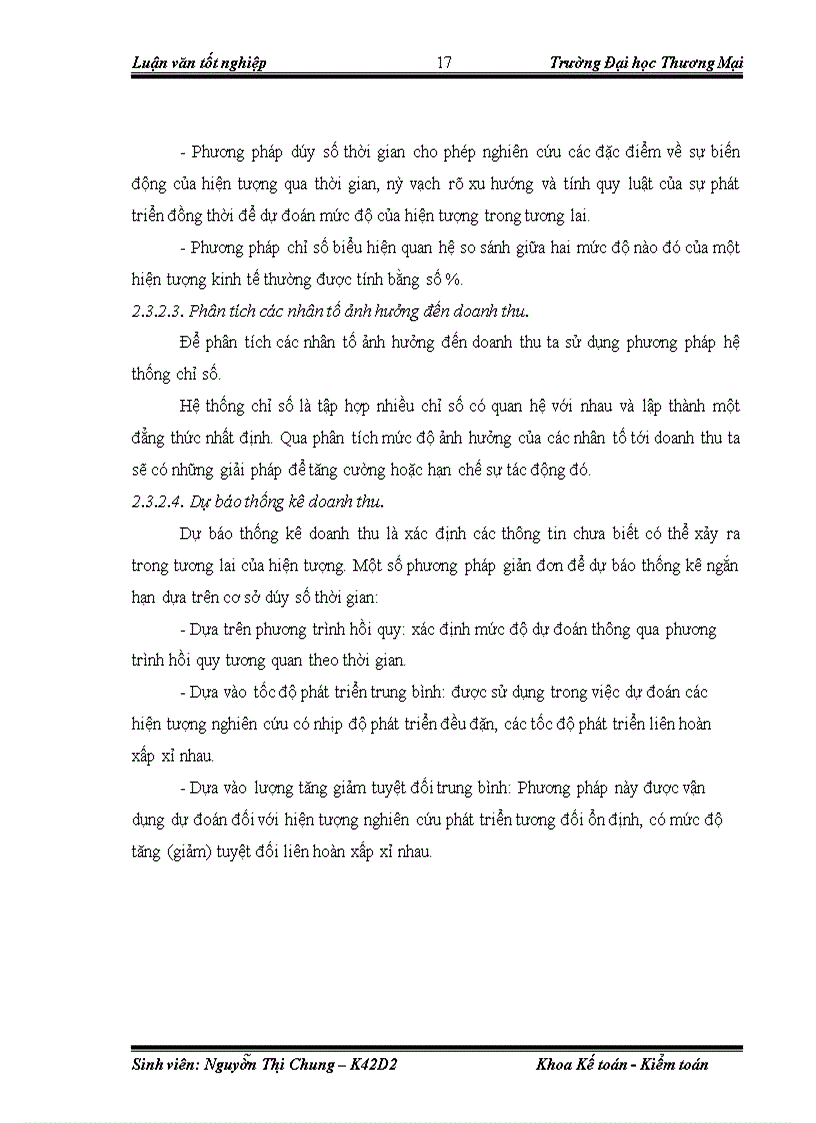 image for page Phân tích và dự báo thống kê doanh thu khối vận chuyển Công ty Liên Doanh Quốc Tế ABC