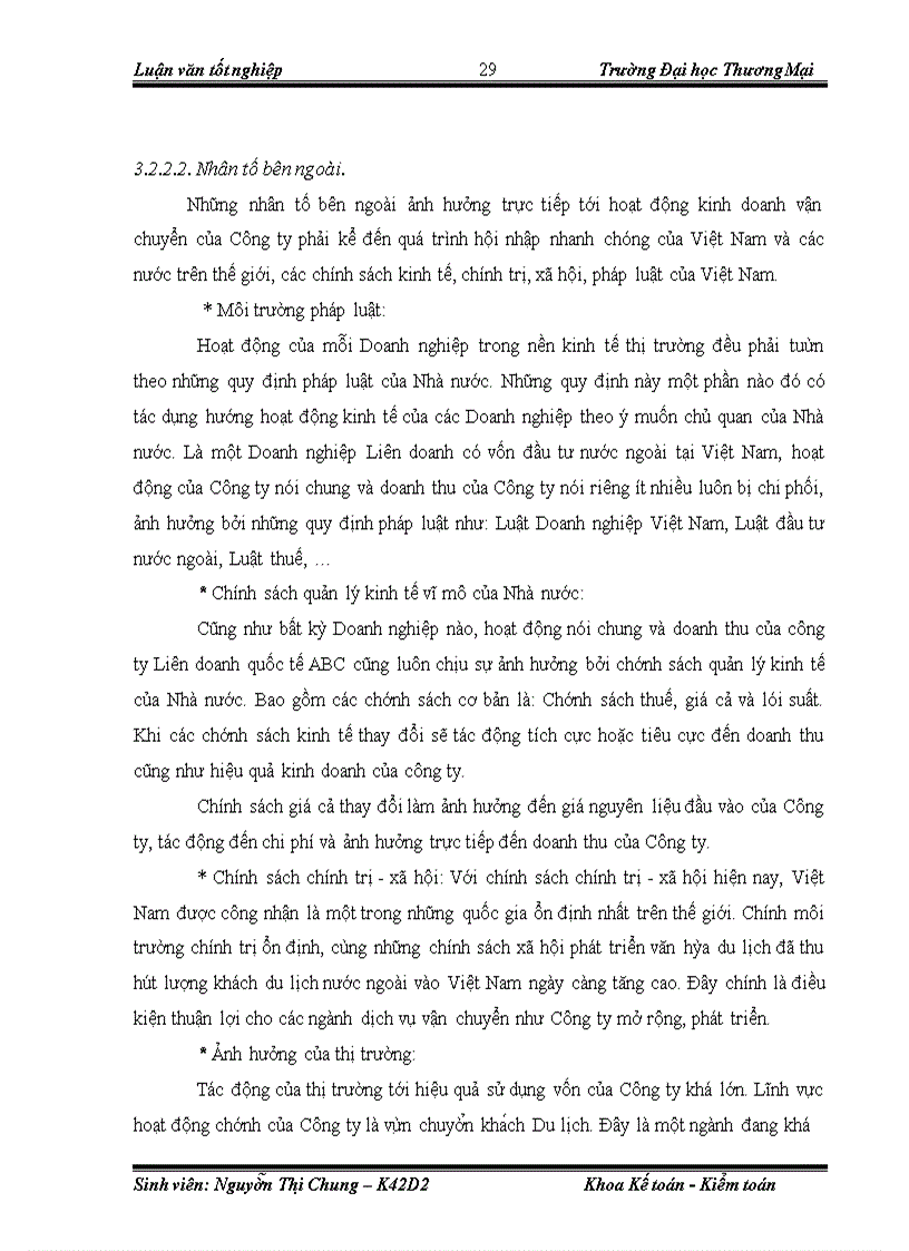 image for page Phân tích và dự báo thống kê doanh thu khối vận chuyển Công ty Liên Doanh Quốc Tế ABC