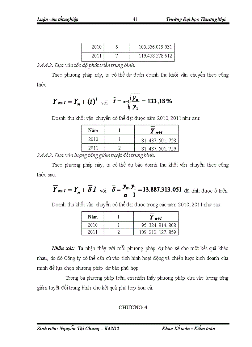 image for page Phân tích và dự báo thống kê doanh thu khối vận chuyển Công ty Liên Doanh Quốc Tế ABC