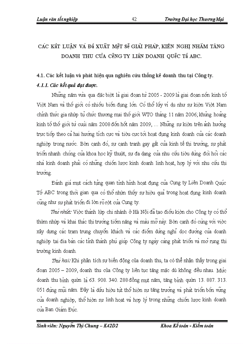 image for page Phân tích và dự báo thống kê doanh thu khối vận chuyển Công ty Liên Doanh Quốc Tế ABC