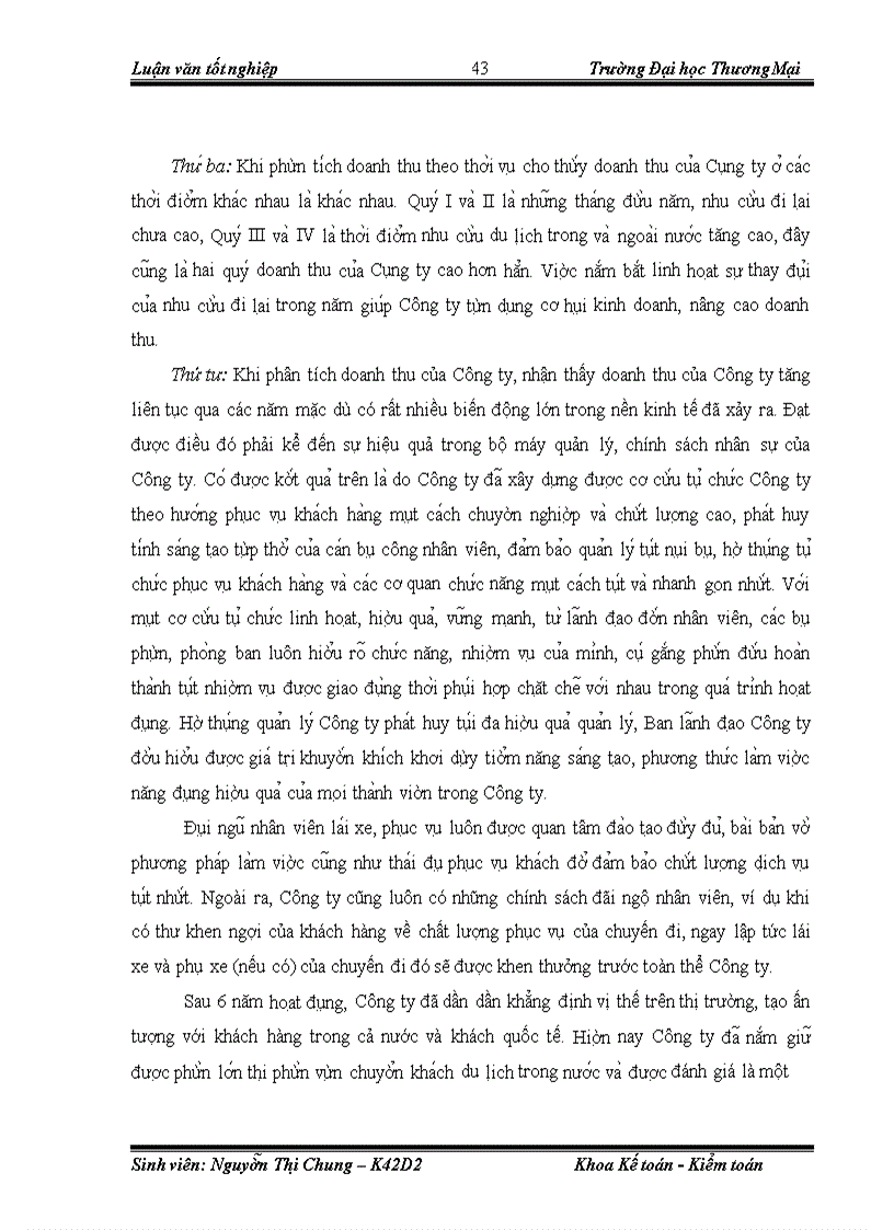 image for page Phân tích và dự báo thống kê doanh thu khối vận chuyển Công ty Liên Doanh Quốc Tế ABC