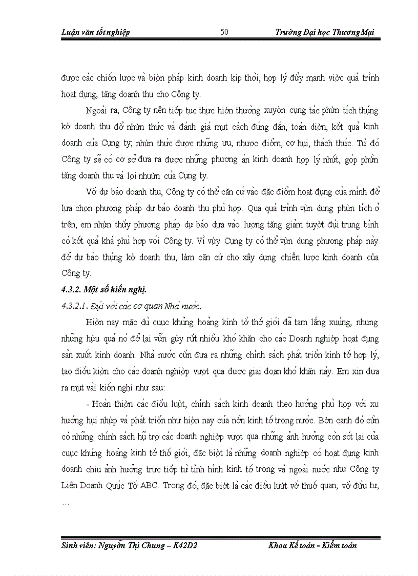 image for page Phân tích và dự báo thống kê doanh thu khối vận chuyển Công ty Liên Doanh Quốc Tế ABC