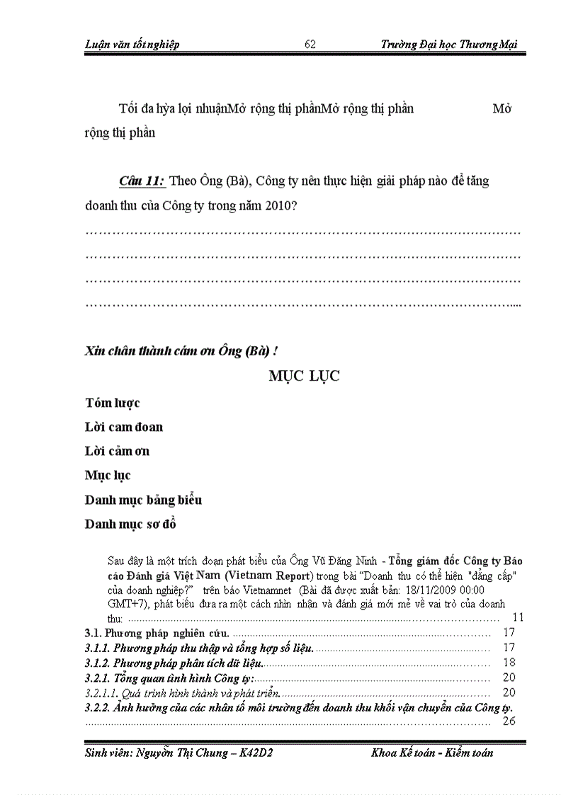 image for page Phân tích và dự báo thống kê doanh thu khối vận chuyển Công ty Liên Doanh Quốc Tế ABC