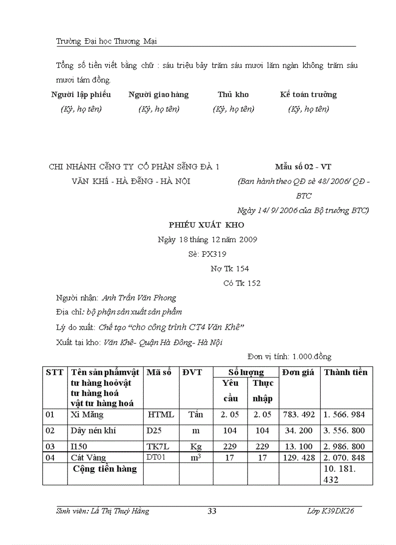image for page Hoàn thiện công tác kế toán nguyên vật liệu tại Chi nhánh Công ty Cổ Phần Sông Đà 1
