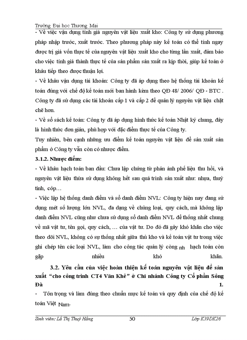 image for page Hoàn thiện công tác kế toán nguyên vật liệu tại Chi nhánh Công ty Cổ Phần Sông Đà 1