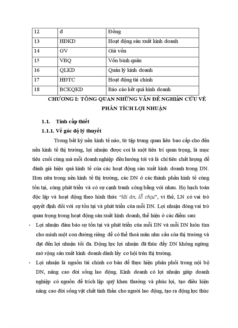 image for page Hoàn thiện nội dung và phương pháp phân tích lợi nhuận tại công ty TNHH Thương mại & Xây dựng Quốc Thắng