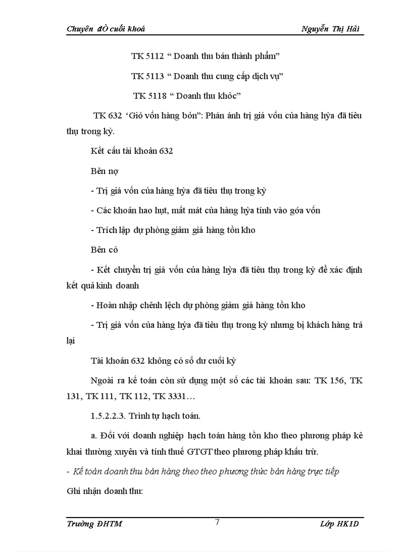 image for page Kế toán bán hàng bánh ngọt của công ty cổ phần đầu tư xây dựng và thương mại Hưng Hải