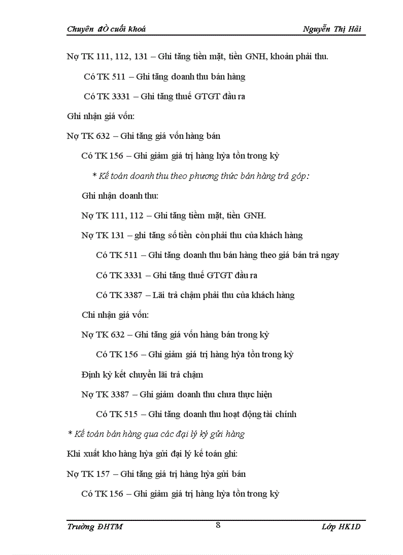 image for page Kế toán bán hàng bánh ngọt của công ty cổ phần đầu tư xây dựng và thương mại Hưng Hải