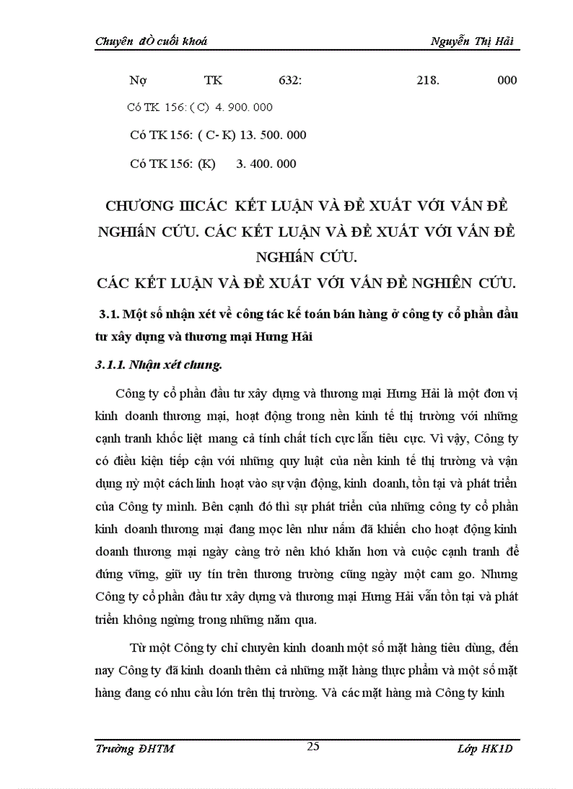 image for page Kế toán bán hàng bánh ngọt của công ty cổ phần đầu tư xây dựng và thương mại Hưng Hải