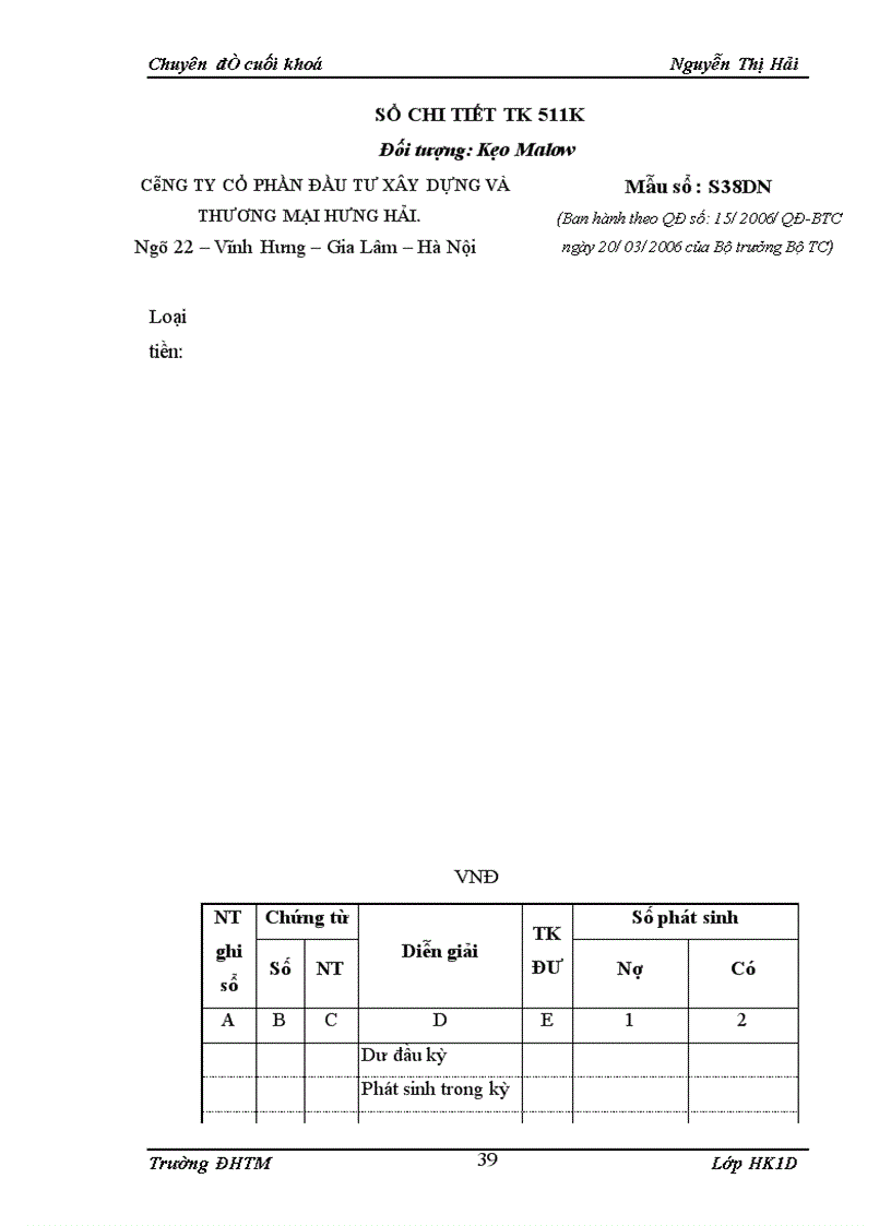 image for page Kế toán bán hàng bánh ngọt của công ty cổ phần đầu tư xây dựng và thương mại Hưng Hải