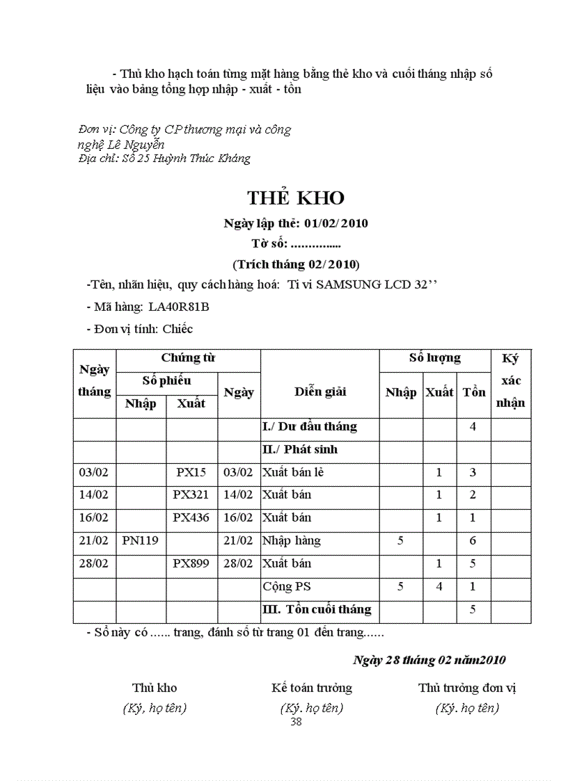 image for page Kế toán bán hàng linh kiện điện tử tại công ty cổ phần thương mại và công nghệ Lê Nguyễn