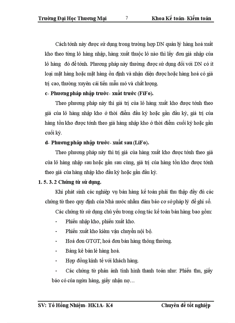 image for page Kế toán bán hàng linh kiện máy tính tại Công ty TNHH thương mại dịch vụ công nghệ thông tin- TSI