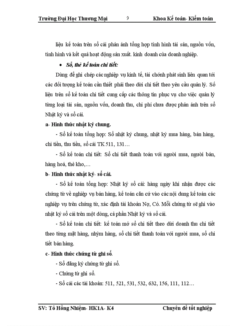 image for page Kế toán bán hàng linh kiện máy tính tại Công ty TNHH thương mại dịch vụ công nghệ thông tin- TSI