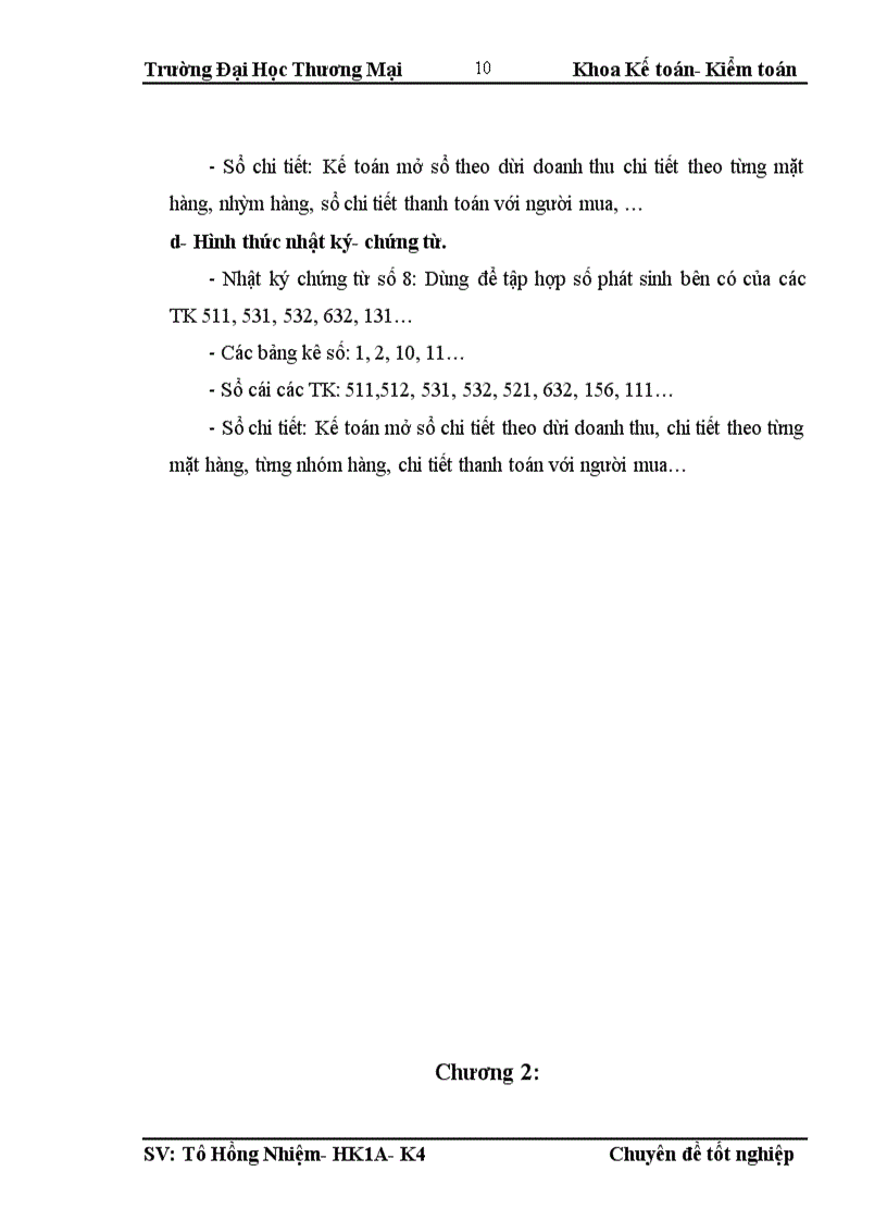 image for page Kế toán bán hàng linh kiện máy tính tại Công ty TNHH thương mại dịch vụ công nghệ thông tin- TSI