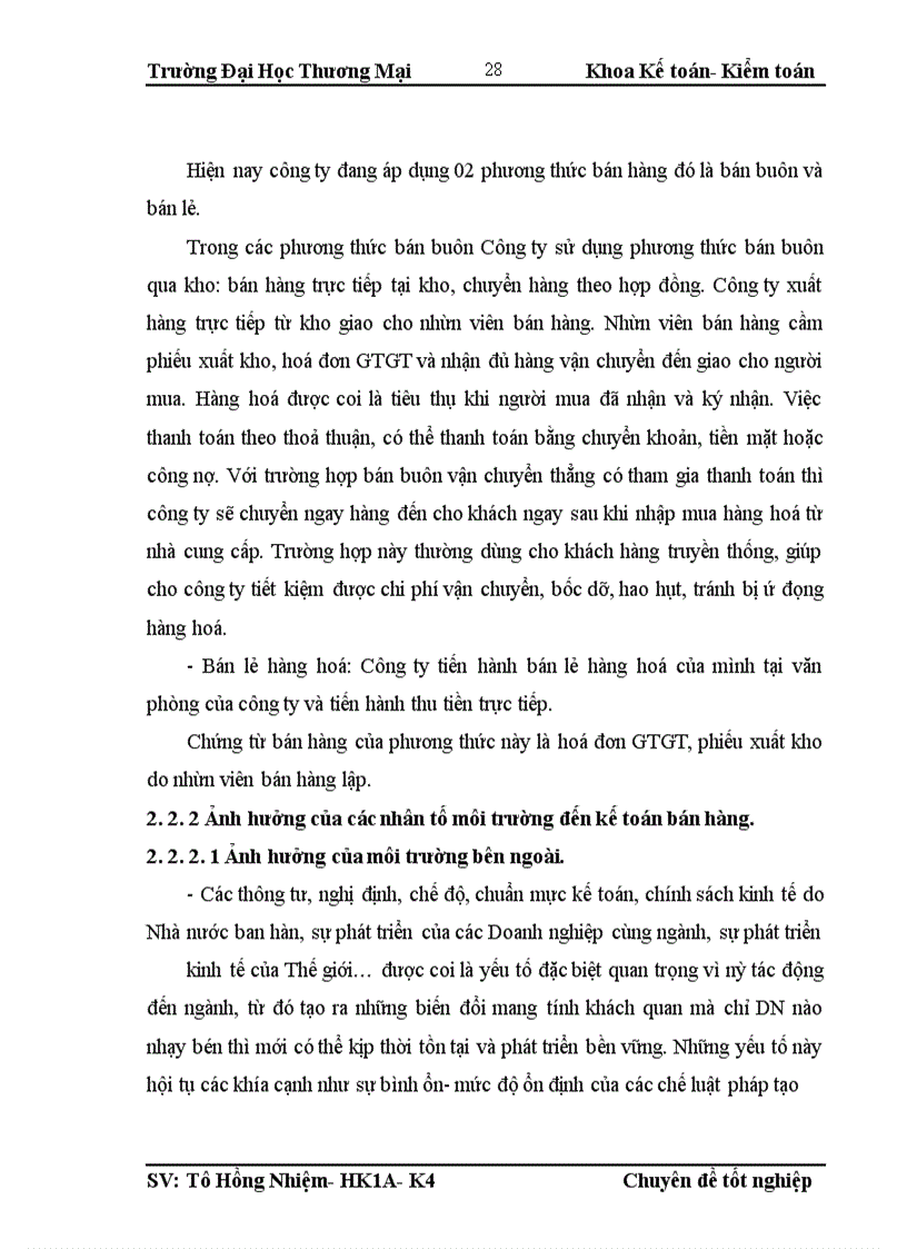 image for page Kế toán bán hàng linh kiện máy tính tại Công ty TNHH thương mại dịch vụ công nghệ thông tin- TSI