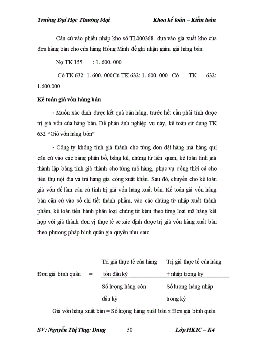 image for page Kế toán bán hàng mặt hàng chăn bông tại công ty cổ phần may sông Hồng – Nam Định