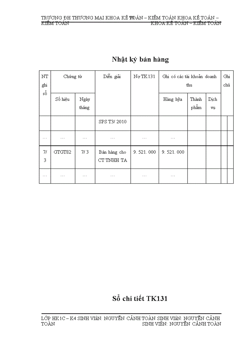 image for page Kế toán bán nhóm hàng văn phòng phẩm tại Công ty TNHH Thương mại Tổng hợp và dịch vụ Huy Hùng