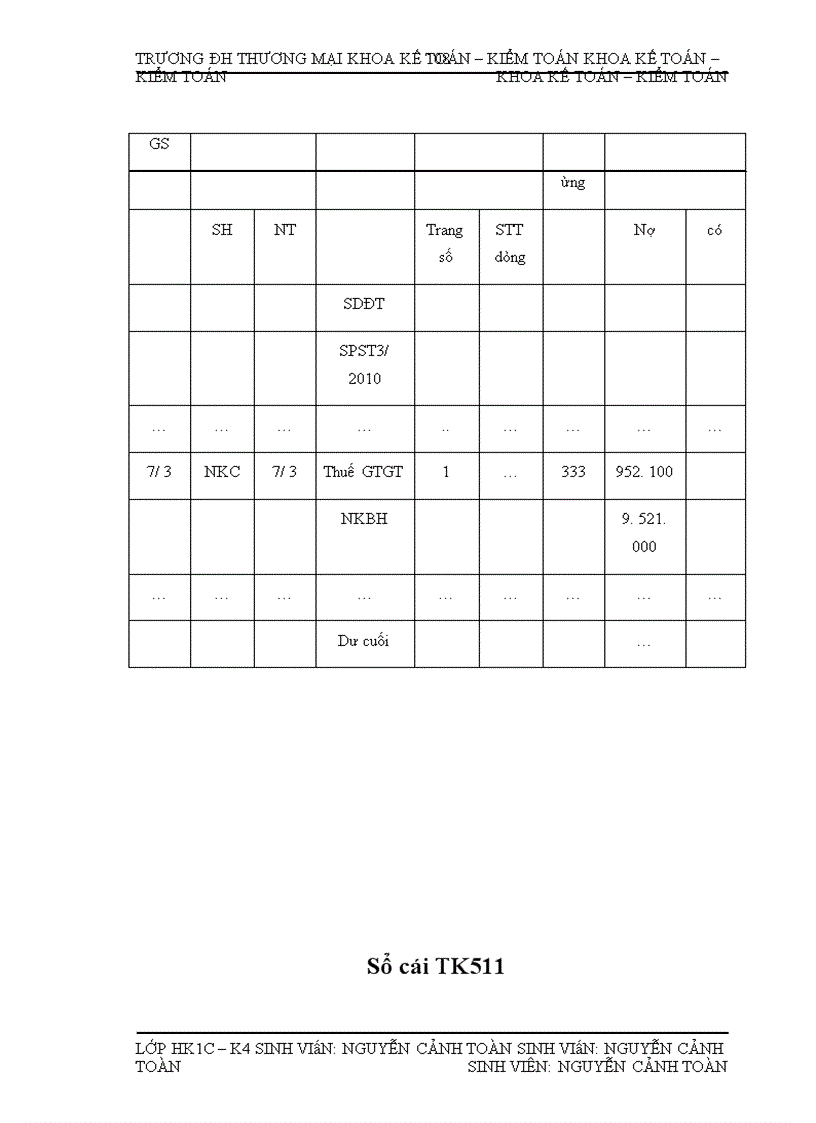 image for page Kế toán bán nhóm hàng văn phòng phẩm tại Công ty TNHH Thương mại Tổng hợp và dịch vụ Huy Hùng