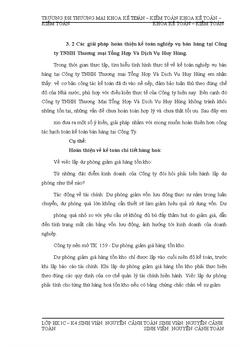 image for page Kế toán bán nhóm hàng văn phòng phẩm tại Công ty TNHH Thương mại Tổng hợp và dịch vụ Huy Hùng