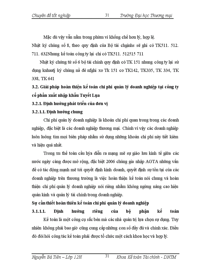 image for page Kế toán chi phí quản lý doanh nghiệp tại công ty cổ phần xuất nhập khẩu Tuyết Lụa