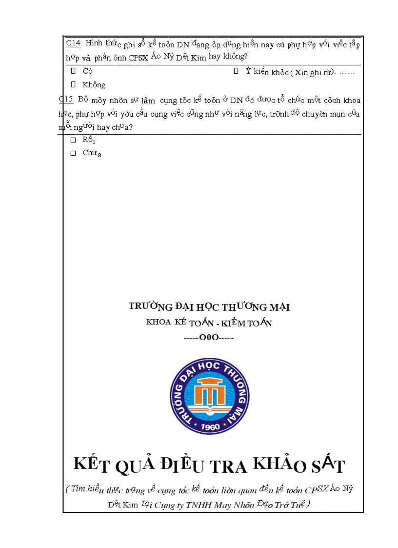 image for page Kế toán chi phí sản xuất Áo Nỷ Dệt Kim tại Công ty TNHH May Nhân Đạo Trí Tuệ – Thực trạng và giải pháp