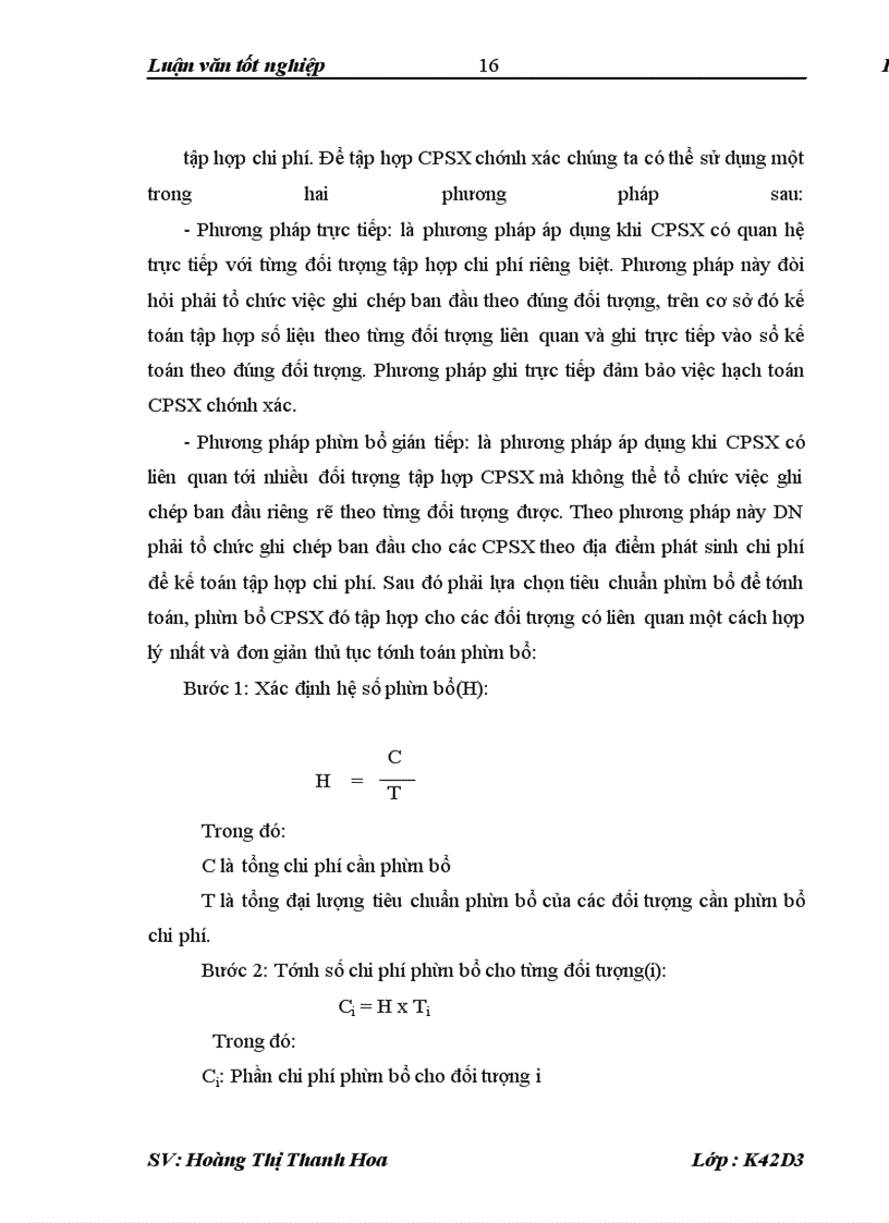 image for page Kế toán chi phí sản xuất sản phẩm cọc bê tông tại công ty cổ phần cơ khí vận tải 1/5