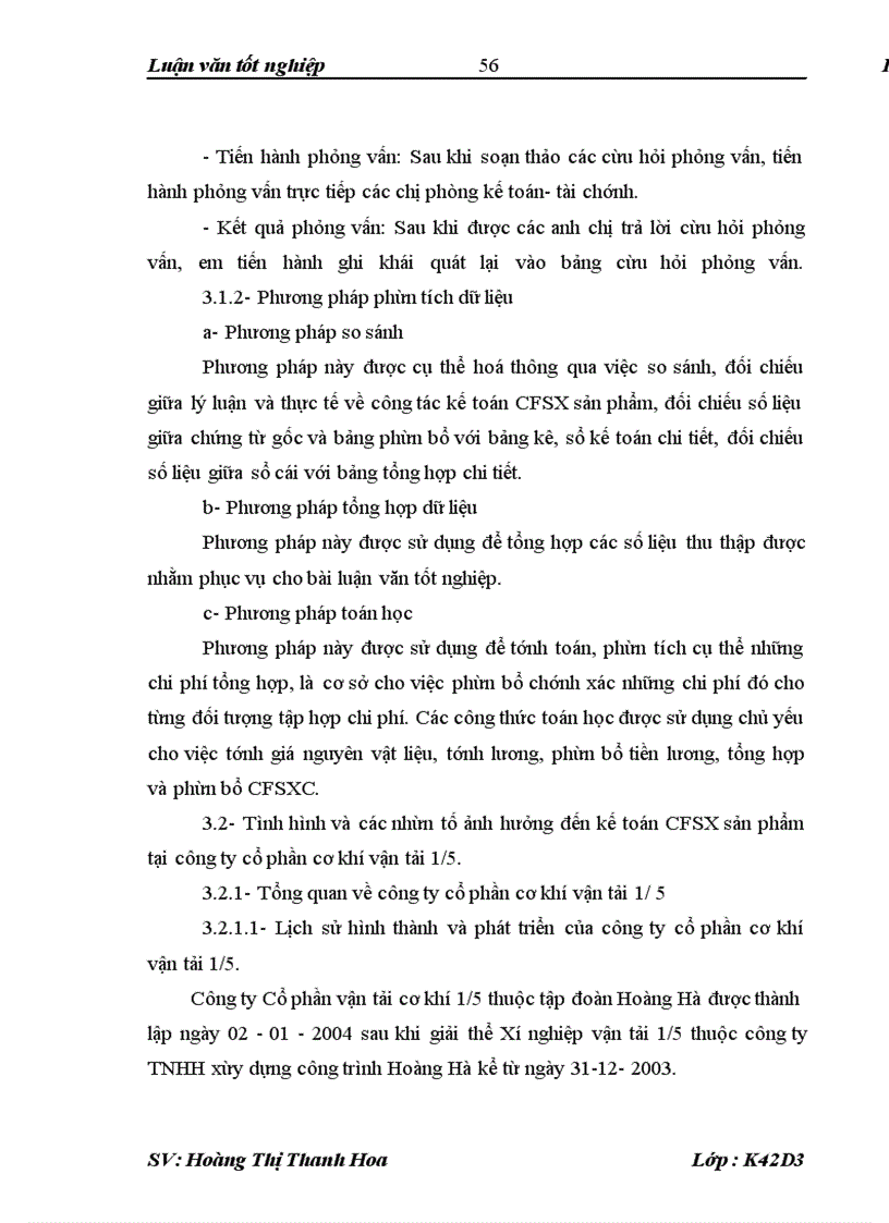 image for page Kế toán chi phí sản xuất sản phẩm cọc bê tông tại công ty cổ phần cơ khí vận tải 1/5