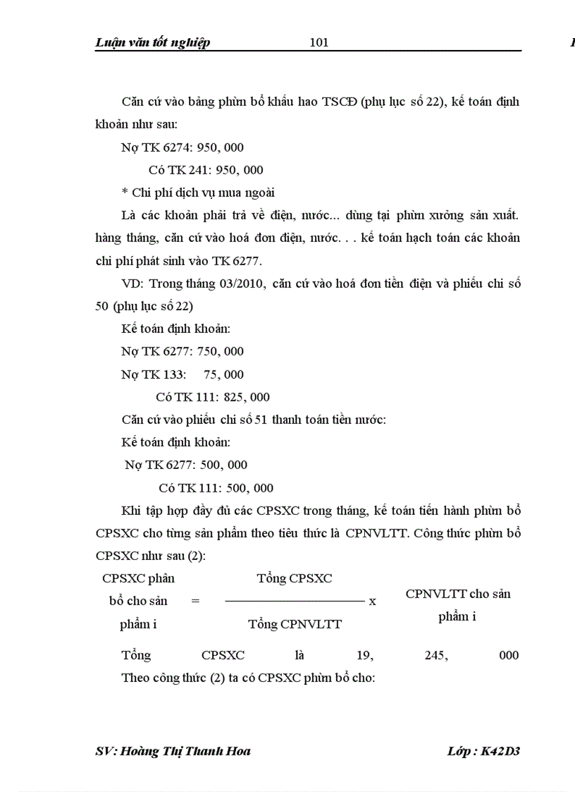 image for page Kế toán chi phí sản xuất sản phẩm cọc bê tông tại công ty cổ phần cơ khí vận tải 1/5