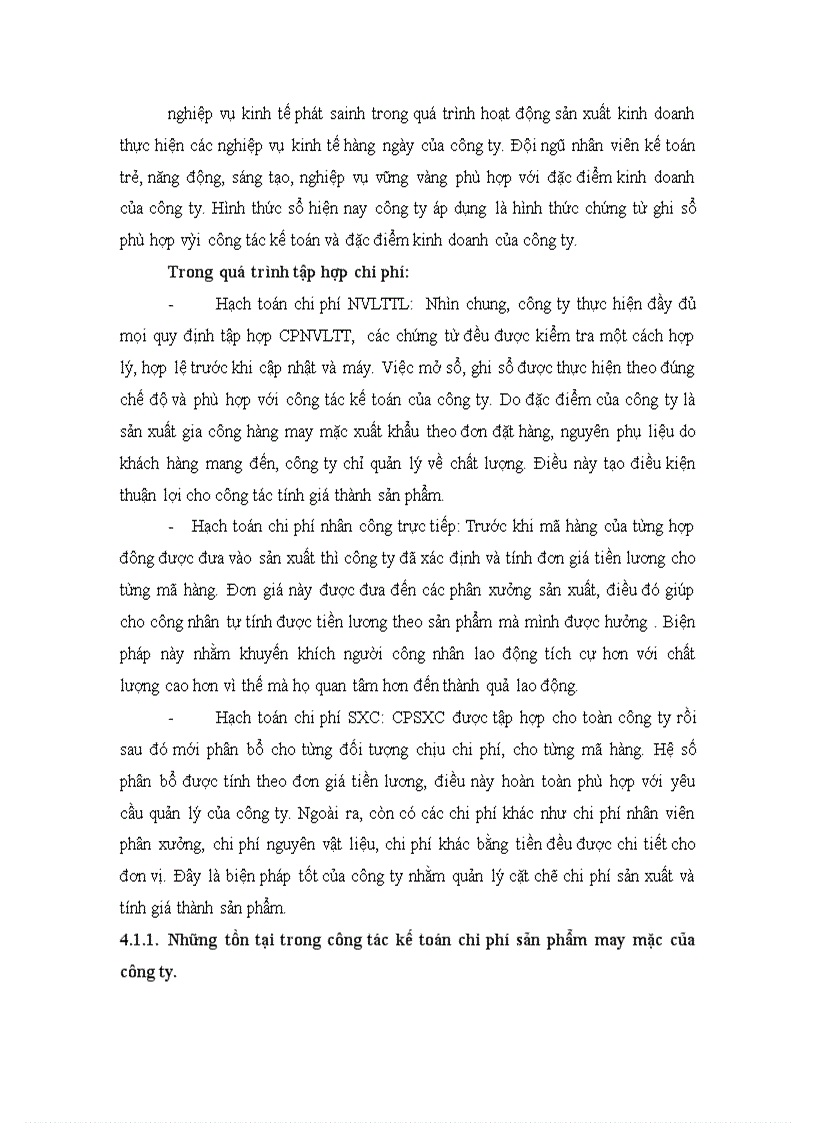 image for page Kế toán chi phí sản xuất sản phẩm may mặc tại công ty cổ phần may & thương mại Mỹ Hưng